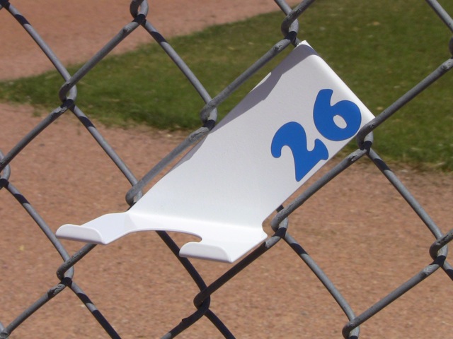 White Bat Hanger Holder